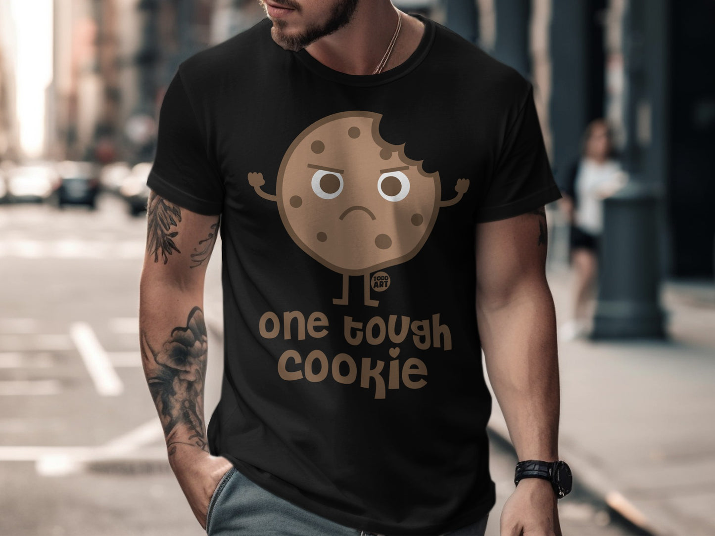 One Tough Cookie Graphic T-Shirt for Men