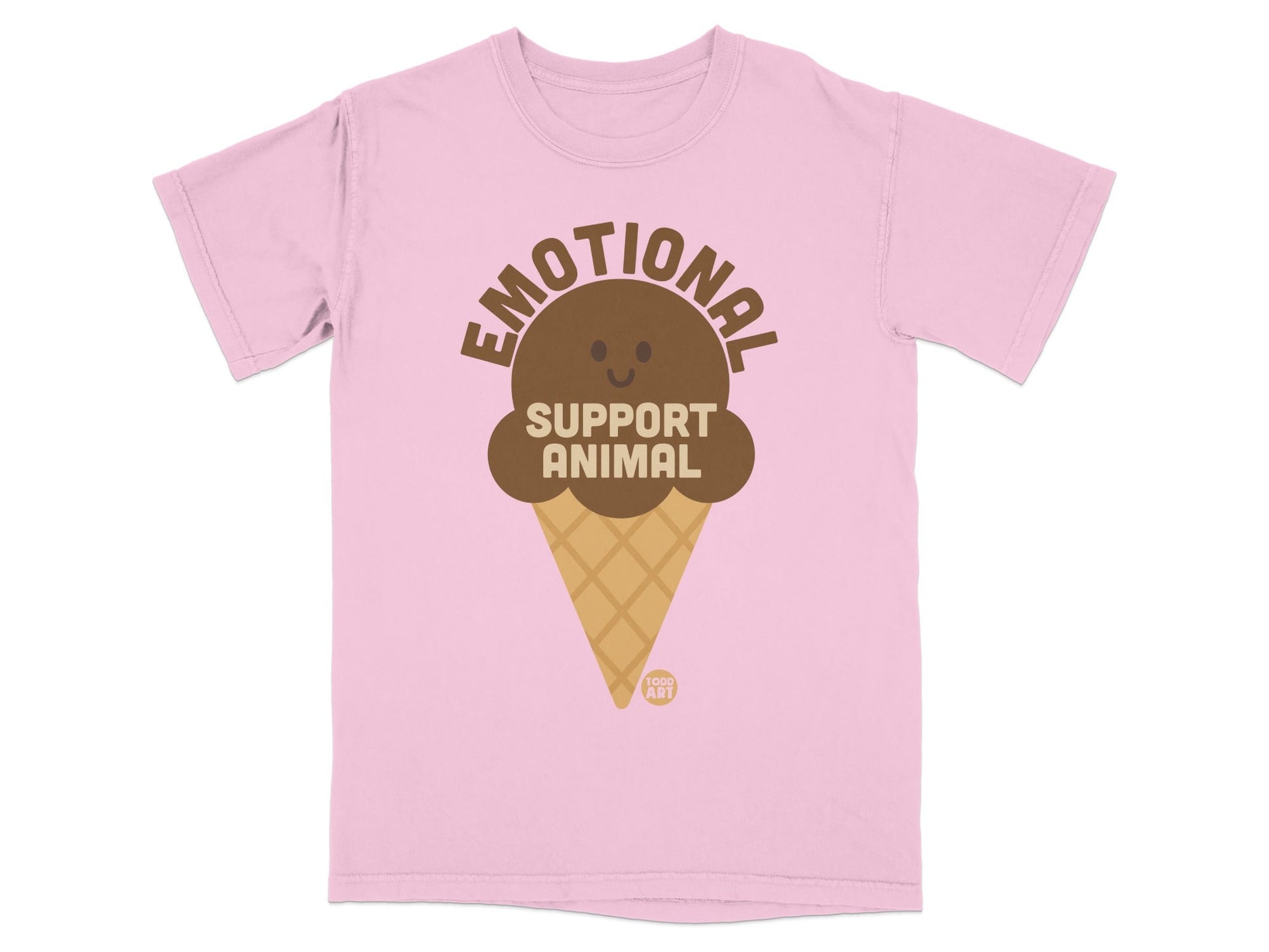 Emotional Support Animal Ice Cream T-Shirt