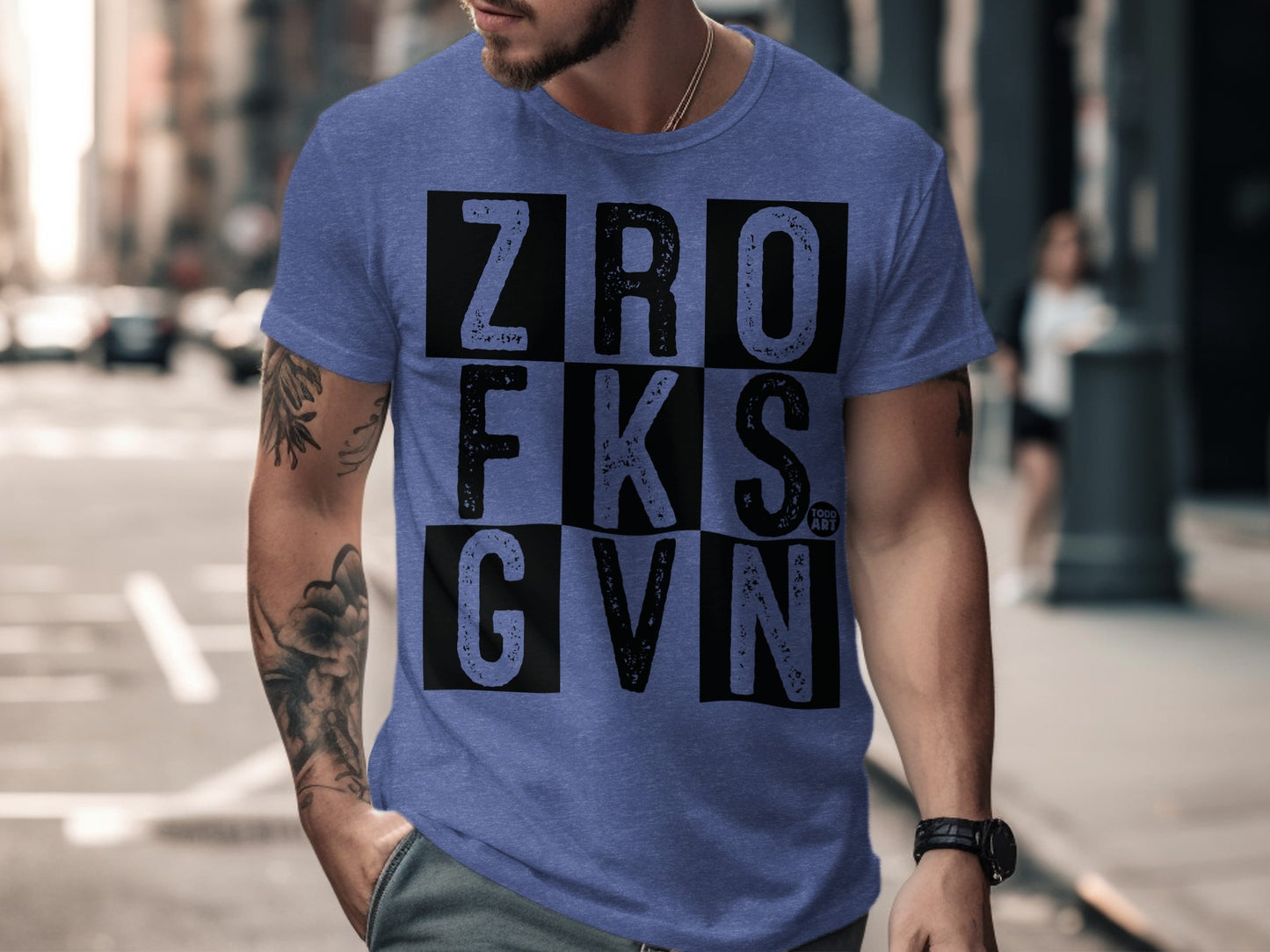 ZRO FKSGVN Graphic Print T-shirt Casual Streetwear product