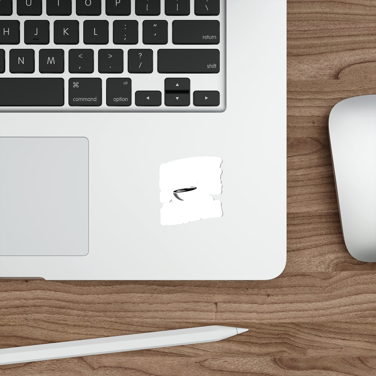 Modern Minimalist Laptop Decal for Tech Accessories