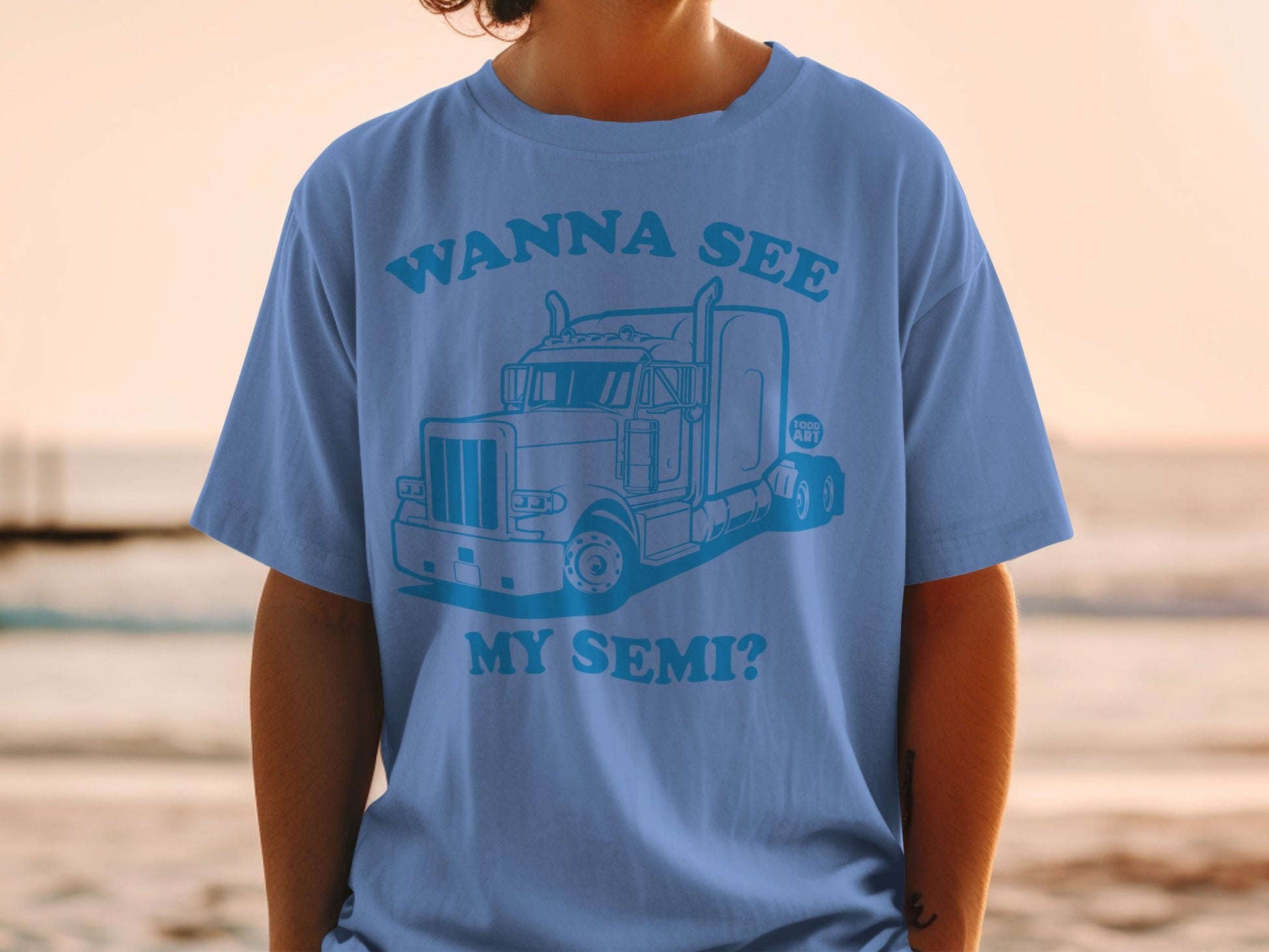 Wanna See My Semi Graphic T-Shirt