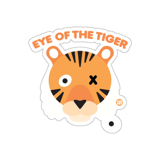 Eye of the Tiger fun illustrated sticker product