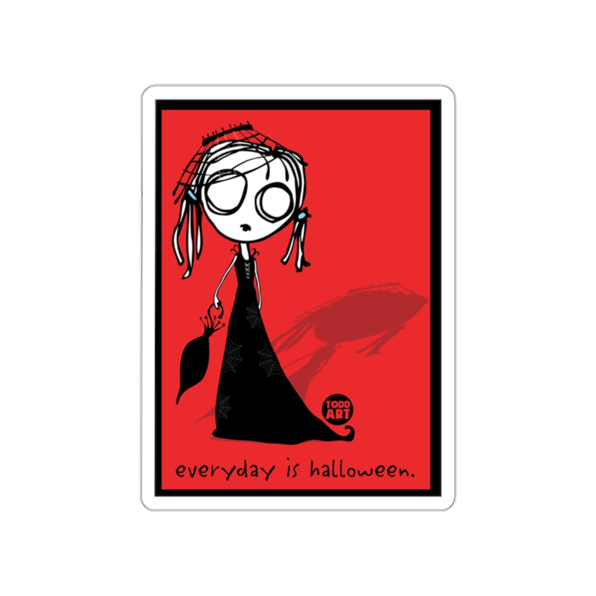Everyday Is Halloween Art Print Creepy Character Design