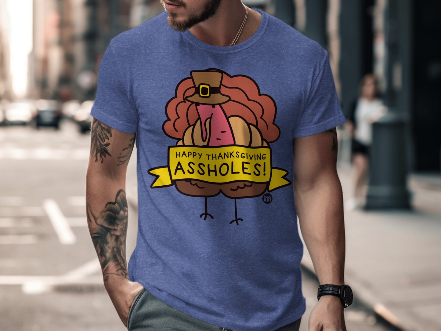 Happy Thanksgiving Humorous Graphic TShirt product
