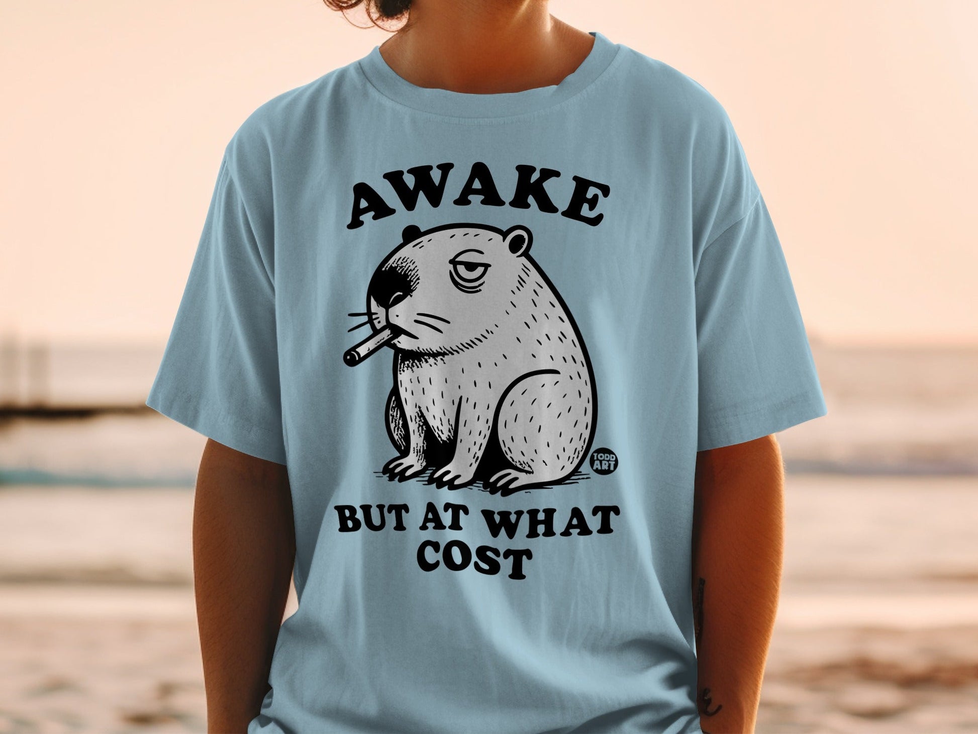 Awake But At What Cost Graphic T-Shirt