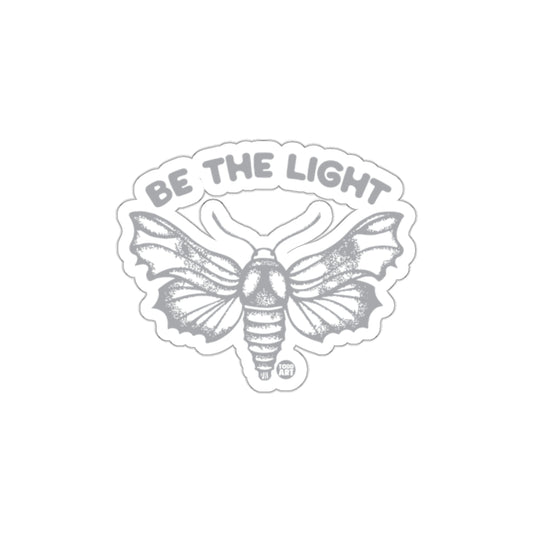 Be The Light Moth Graphic Decal Sticker Product