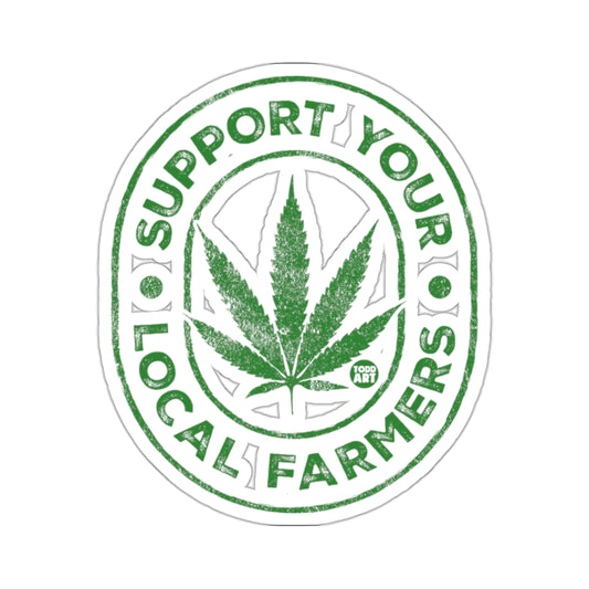 SUPPORT YOUR LOCAL FARMERS Cannabis Leaf Design product type