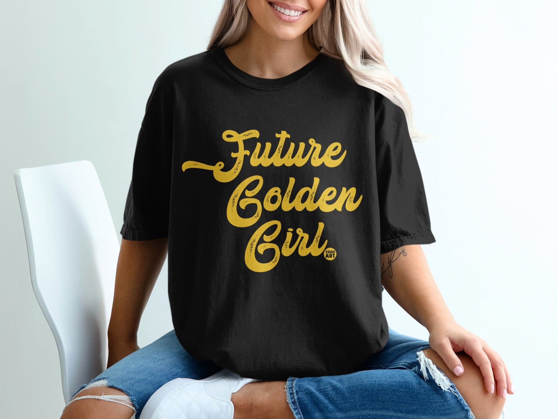 Future Golden Girl Graphic Tee Shirt