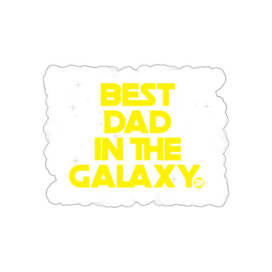 Best Dad in the Galaxy Sticker for Father's Day