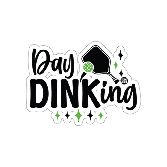 Day Dinking Pickleball Paddles Sporty Team Play Stickers