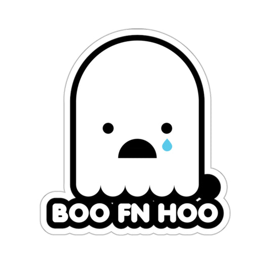 Crying Ghost Boo FN Hoo Sad Expression Sticker 