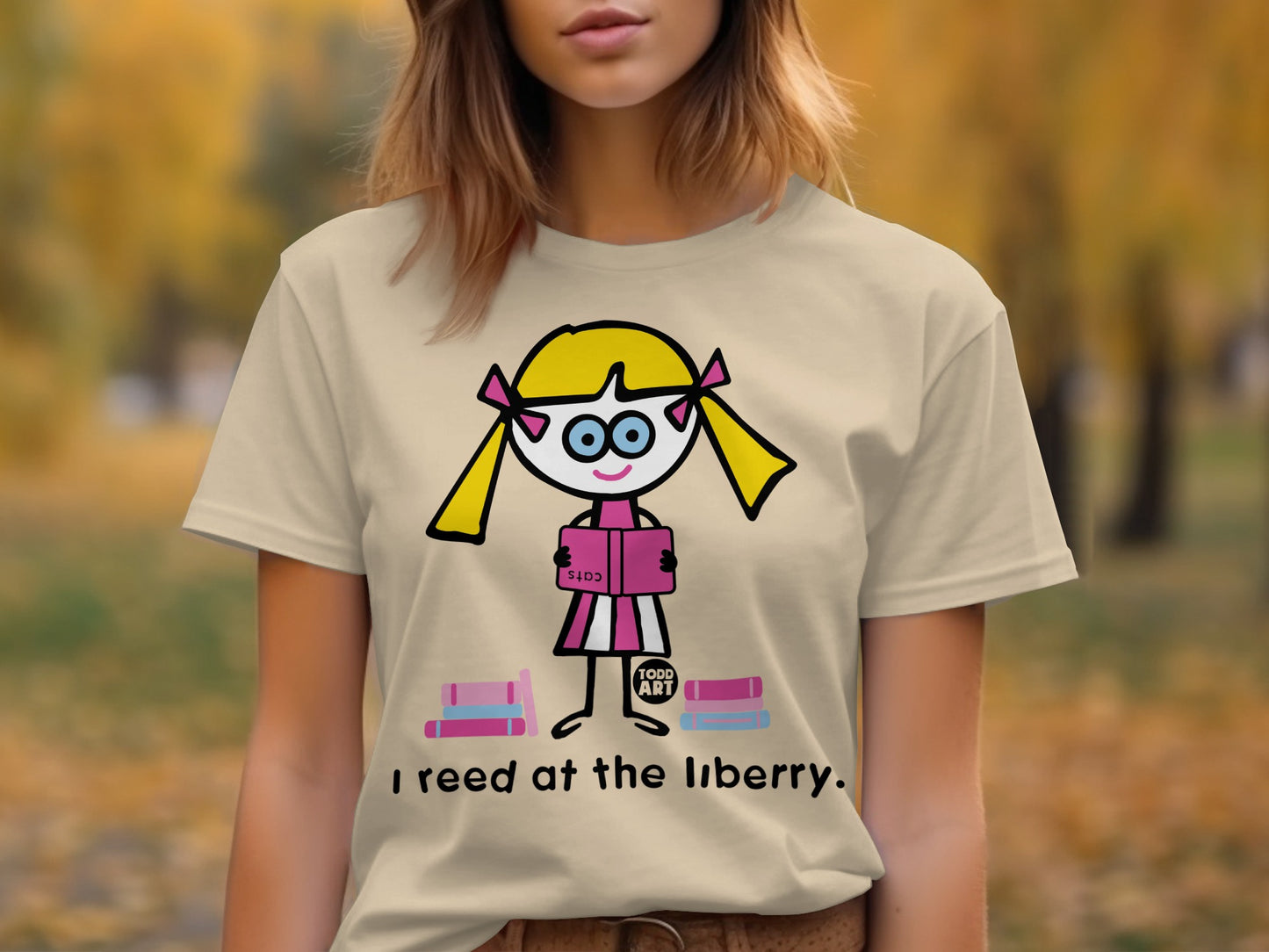 I reed at the liberry unique graphic t-shirt
