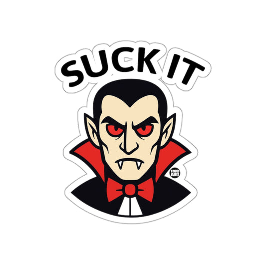 Suck It Vampire Sticker for Fans and Collectors
