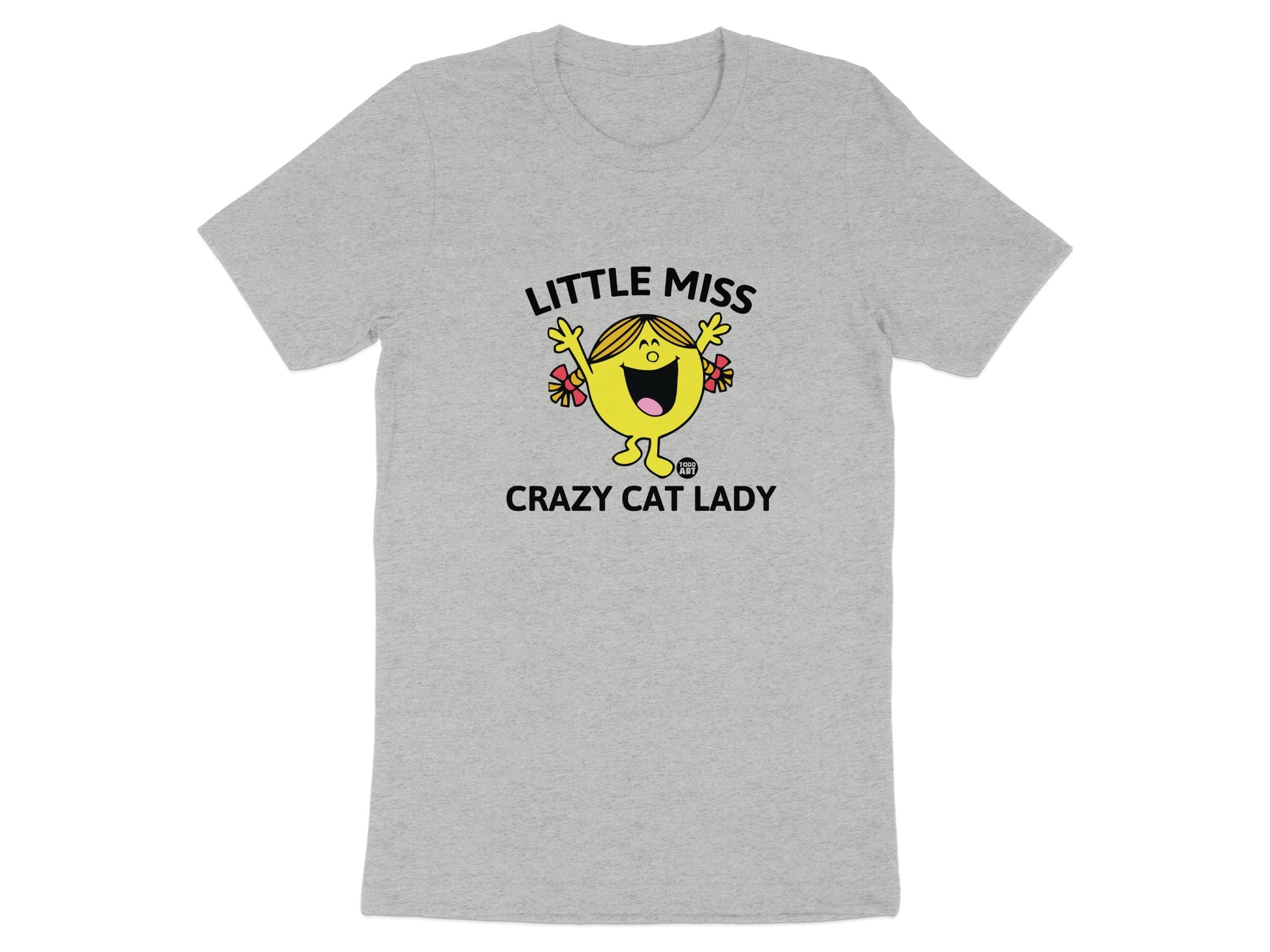 Little Miss Crazy Cat Lady Graphic T-Shirt
