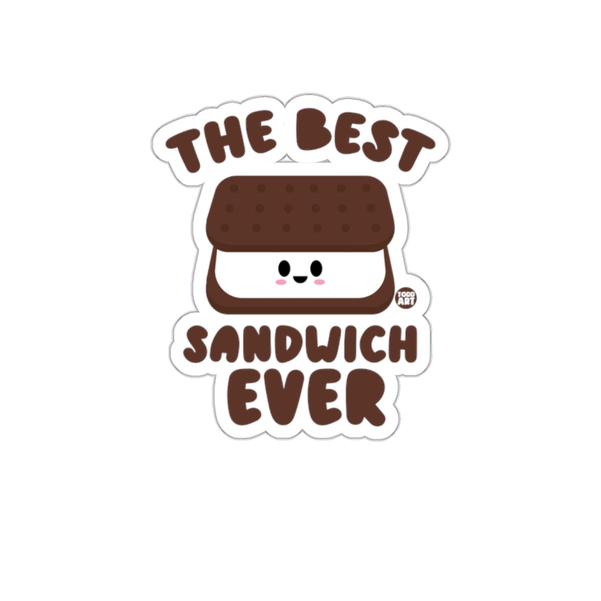 The Best Sandwich Ever Cute Food Sticker