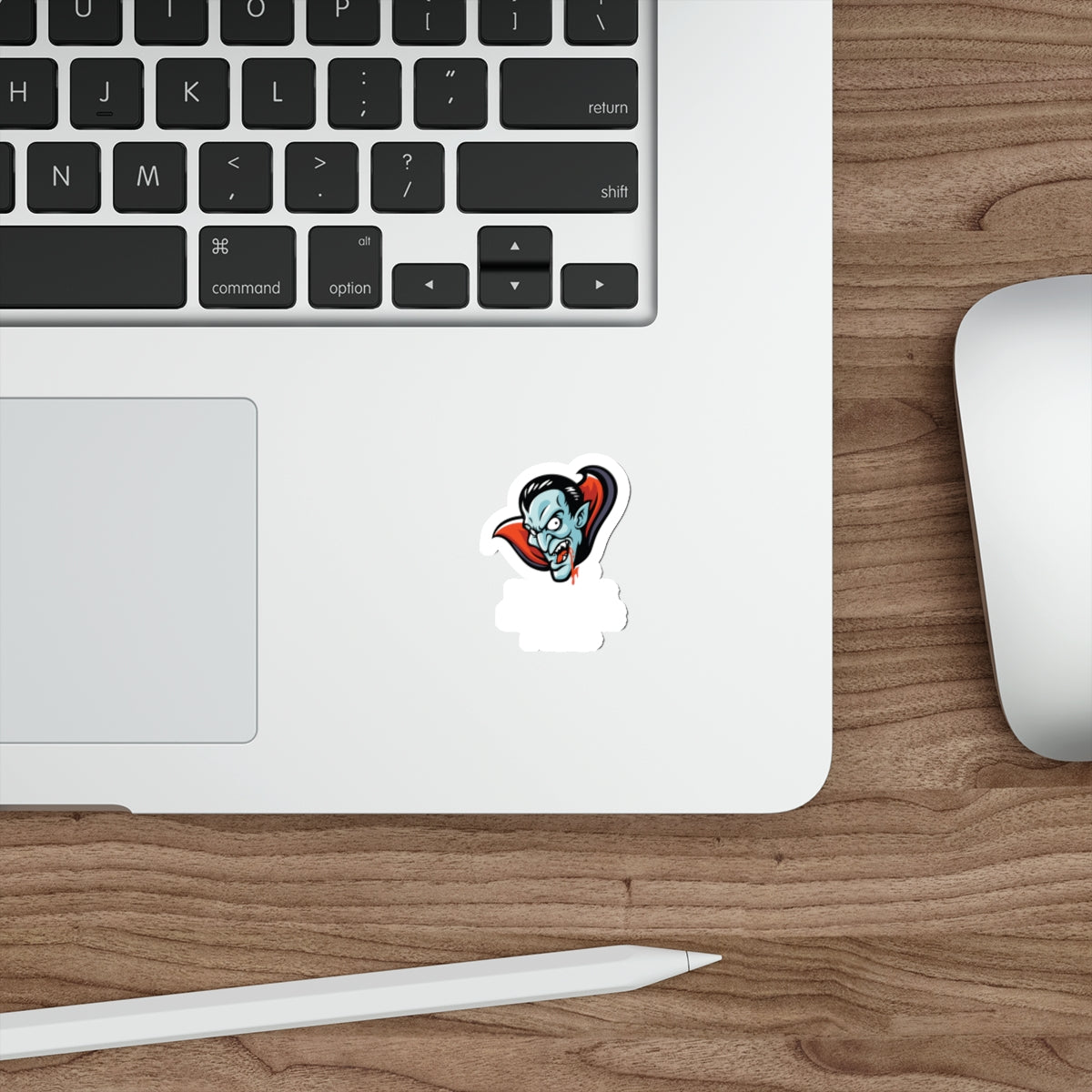 Classic Dracula Cartoon Sticker for Laptop or Gadgets