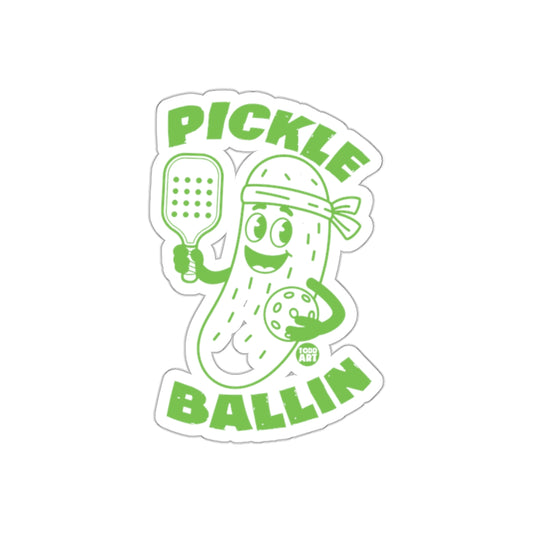 Pickle Ballin Pickle Cartoon Todd Art Funny Stickers