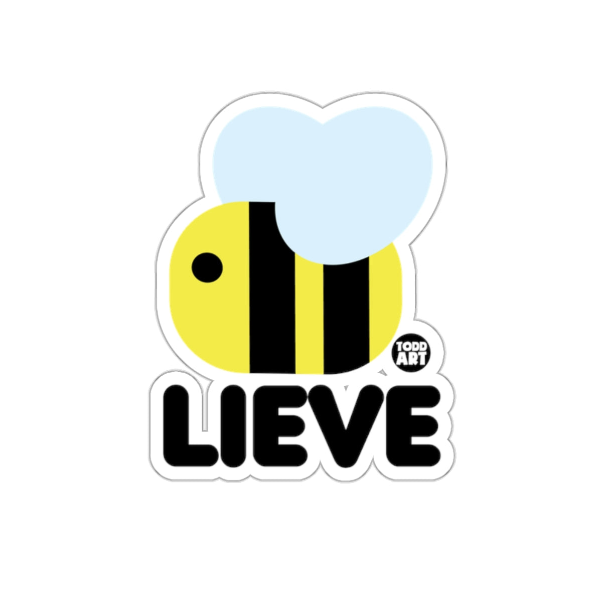 Cute Bumblebee Lieve Sticker for Fun Decoration