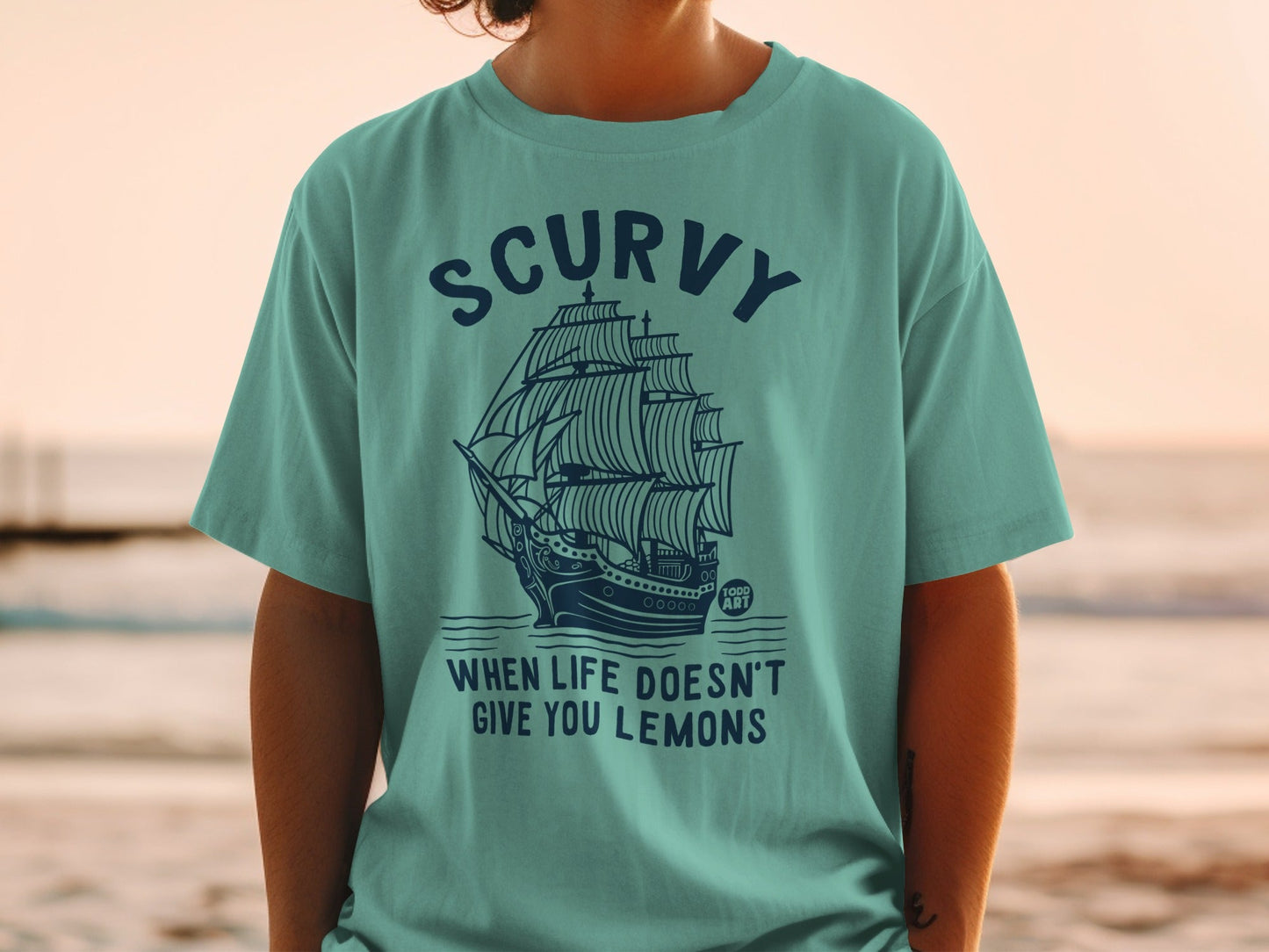 Scurvy When Life Doesn't Give You Lemons T-Shirt