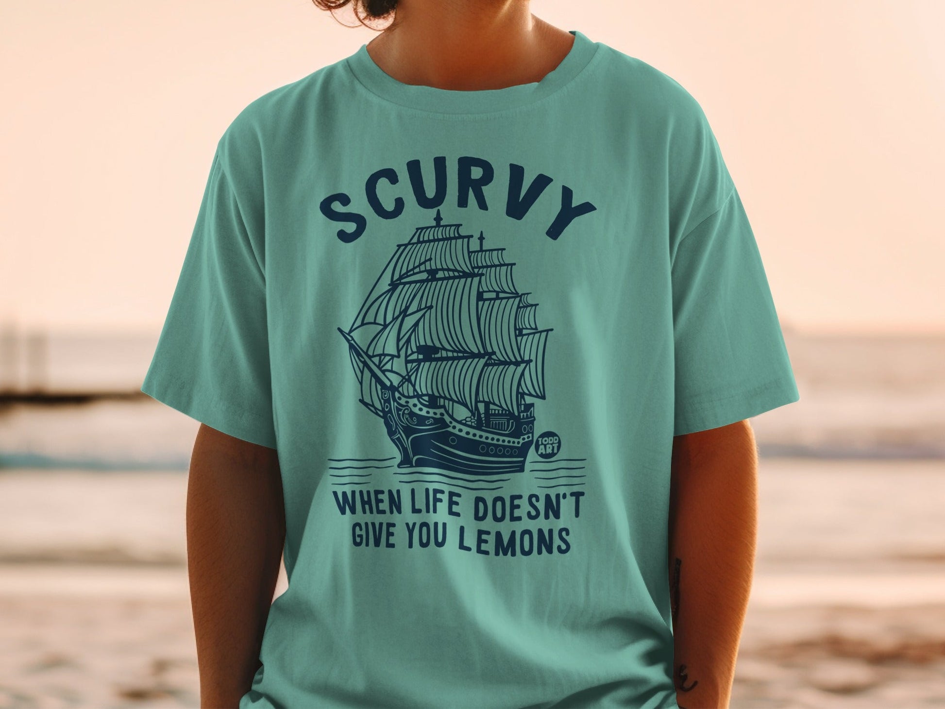 Scurvy When Life Doesn't Give You Lemons T-Shirt