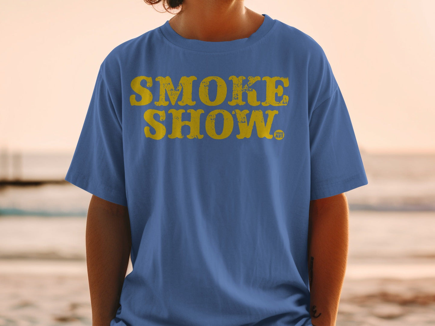 Smoke Show Graphic Tee Bold Fashion Statement Shirt