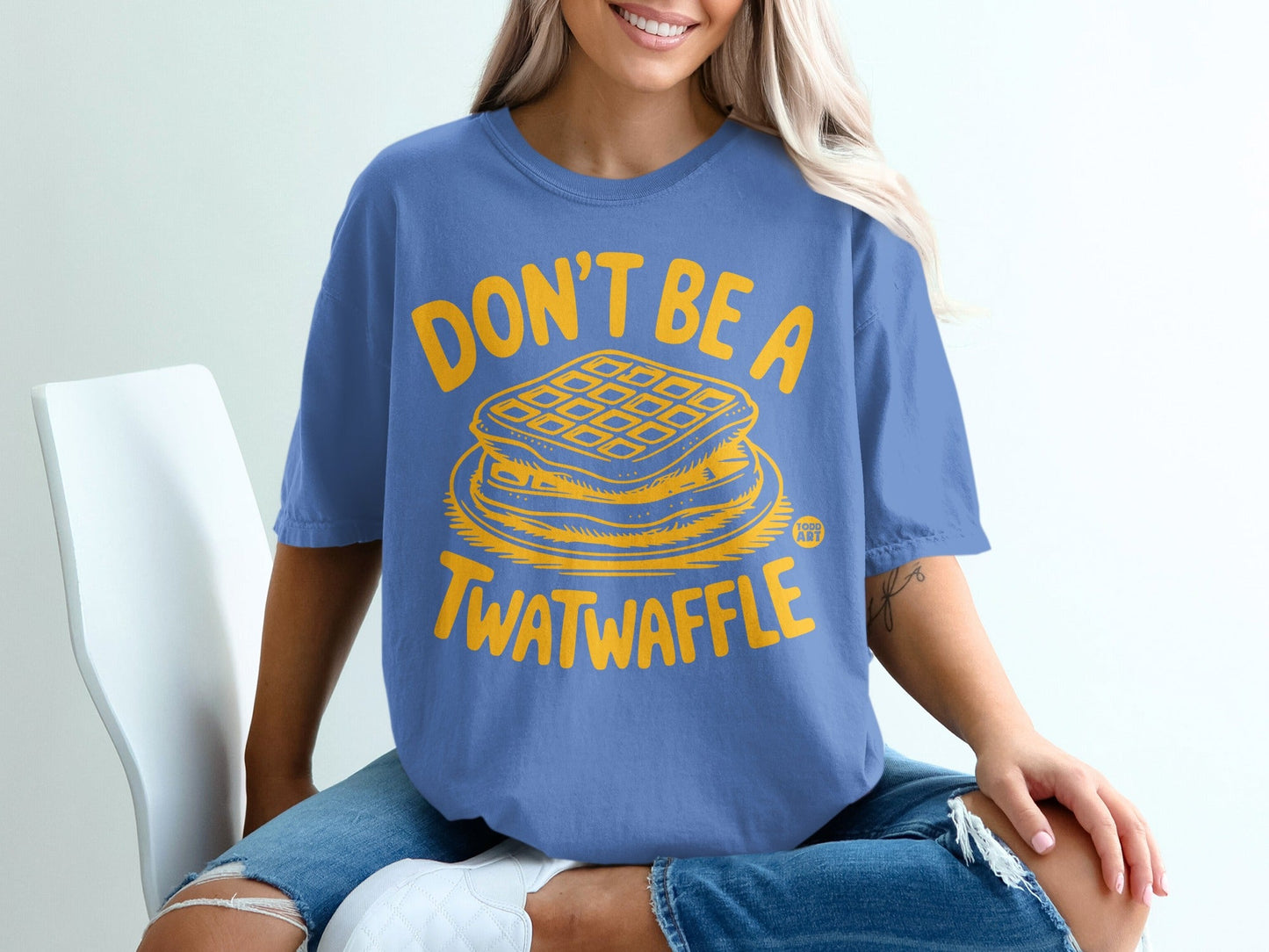 Don't Be a Twatwaffle Funny Graphic T-Shirt