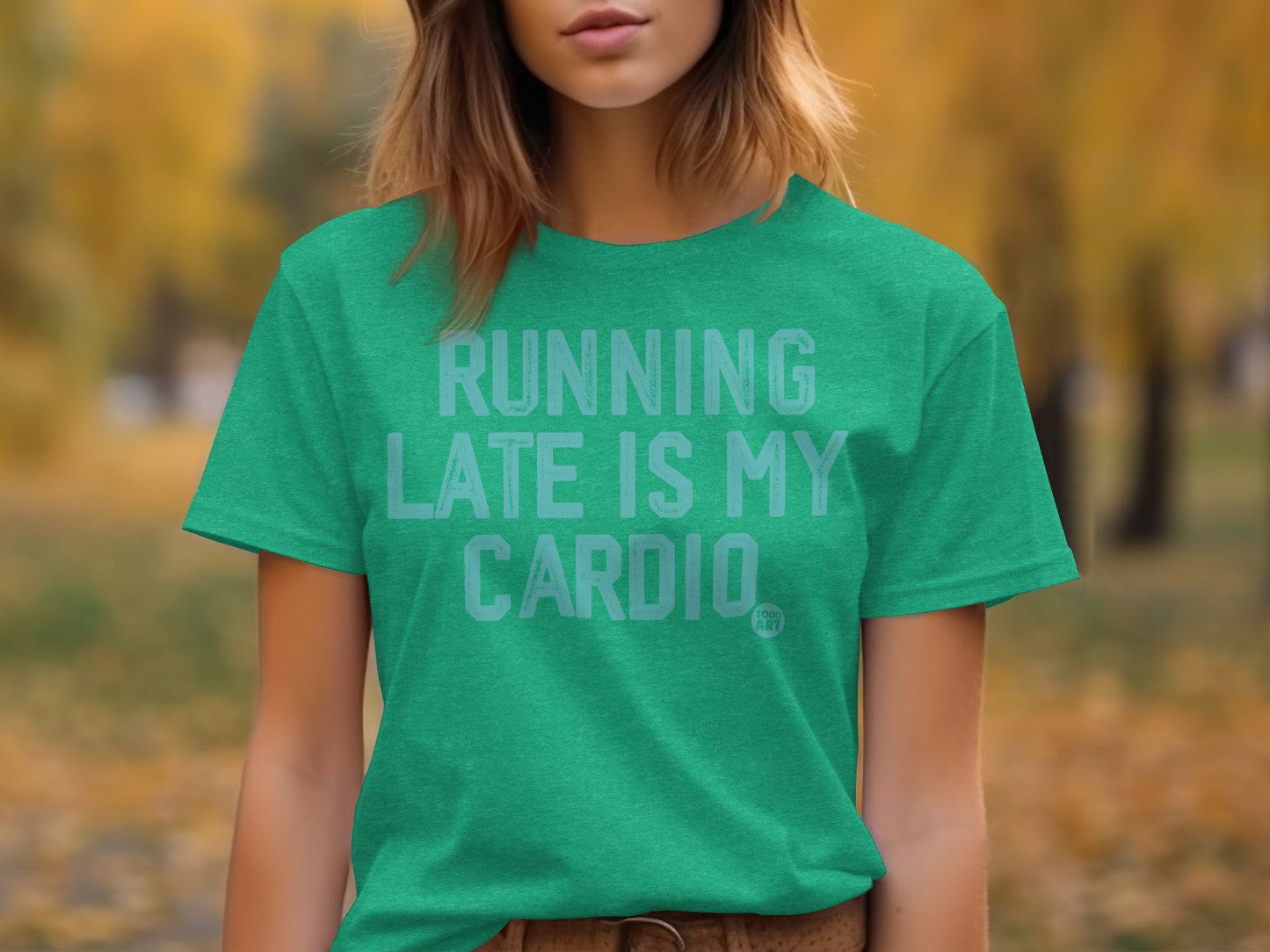 Running Late Is My Cardio Graphic Tee Product
