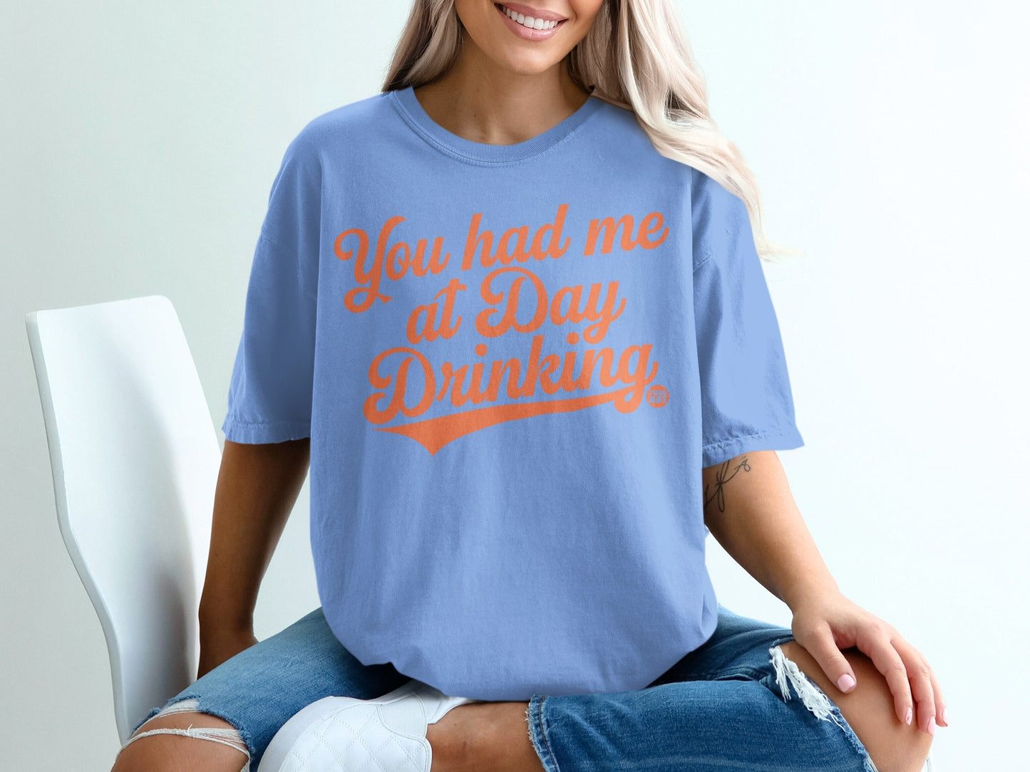 You had me at Day Drinking T-Shirt Fun Graphic Tee