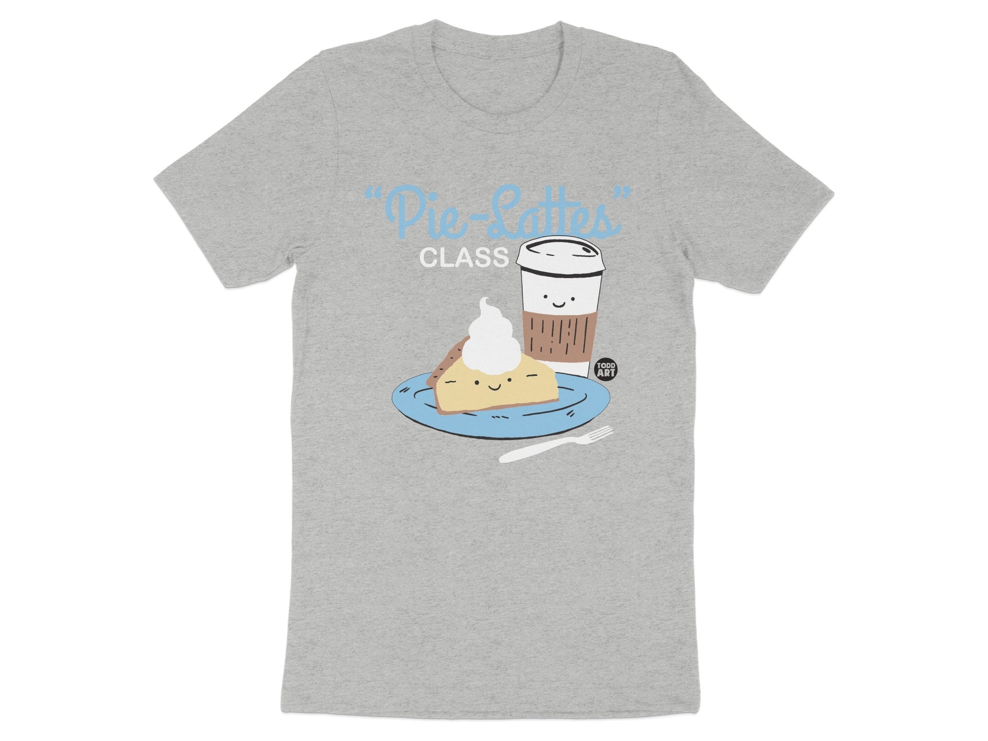 Pie-Lattes Class Design T-shirt product
