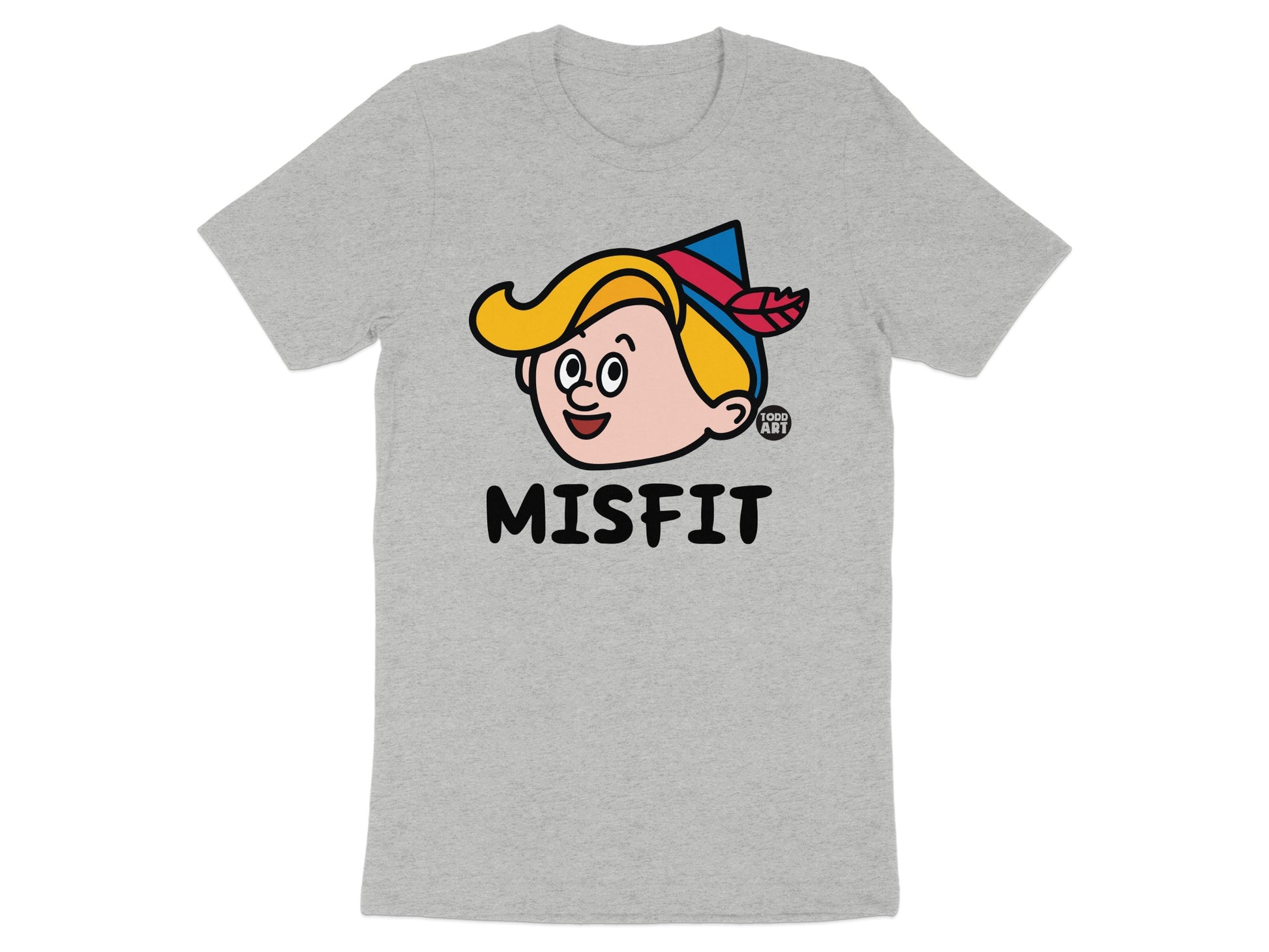 Misfit Character Illustration T-Shirt Product
