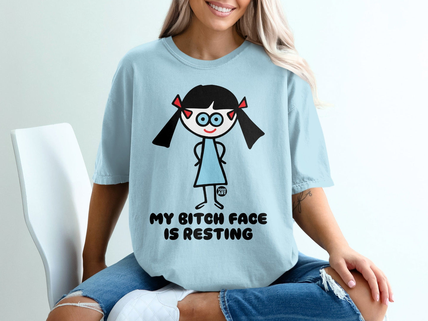 My Bitch Face Is Resting Graphic Tee