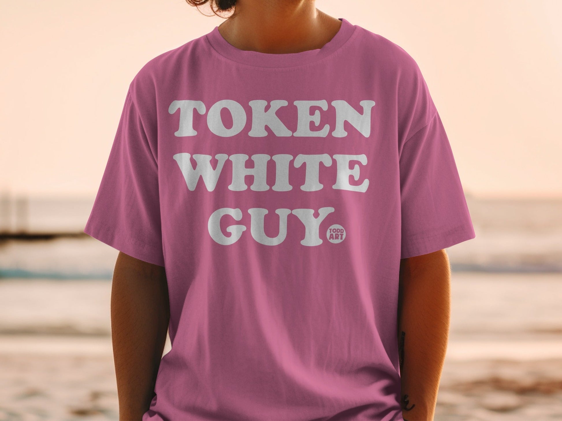 Token White Guy T-Shirt for Casual Style