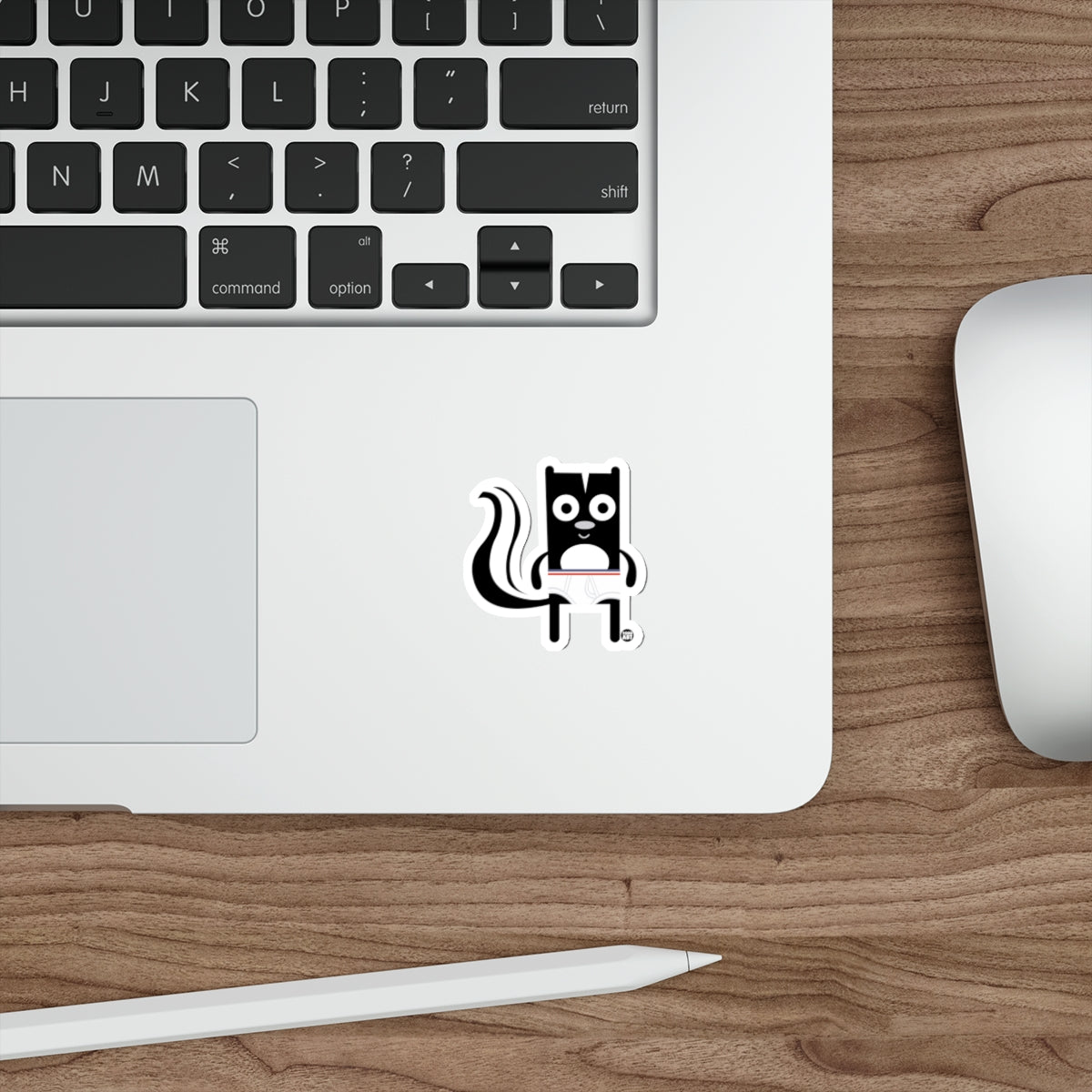 Unique Cat Sticker for Laptops and Notebooks