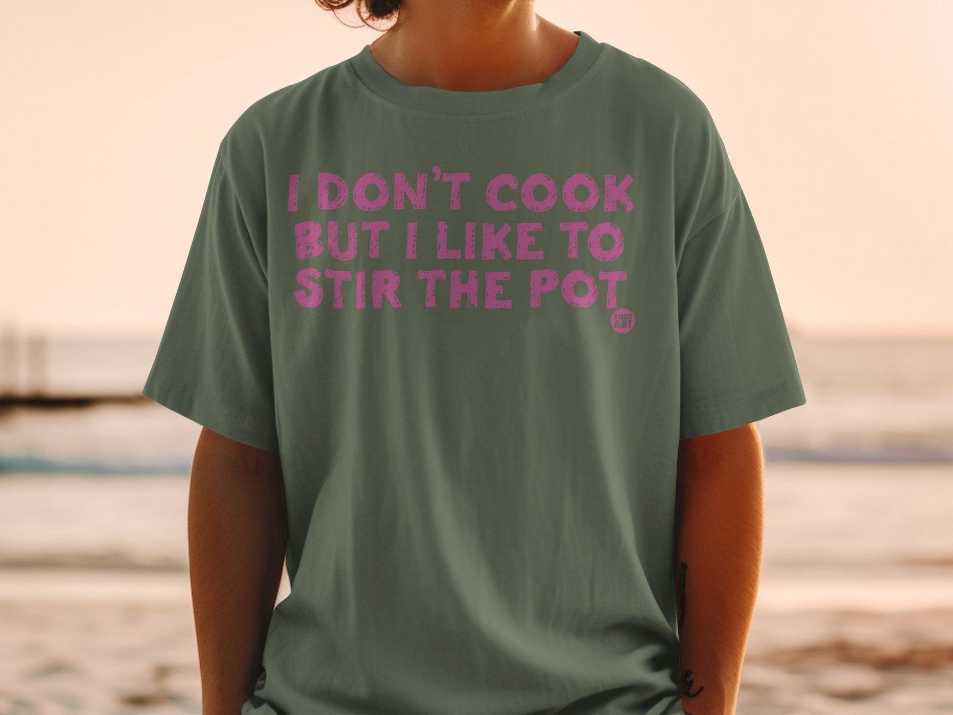 I Don't Cook But I Like To Stir The Pot T-Shirt