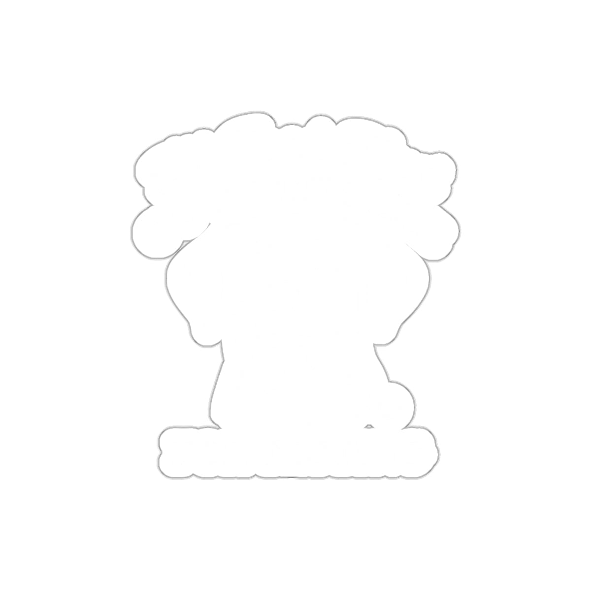 Fun Character Shaped Sticker for Kids and Decoration