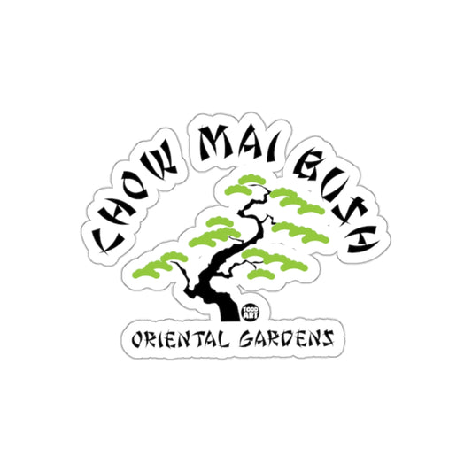 Chow Mai Bonsai Oriental Gardens Design Todd Art Stickers