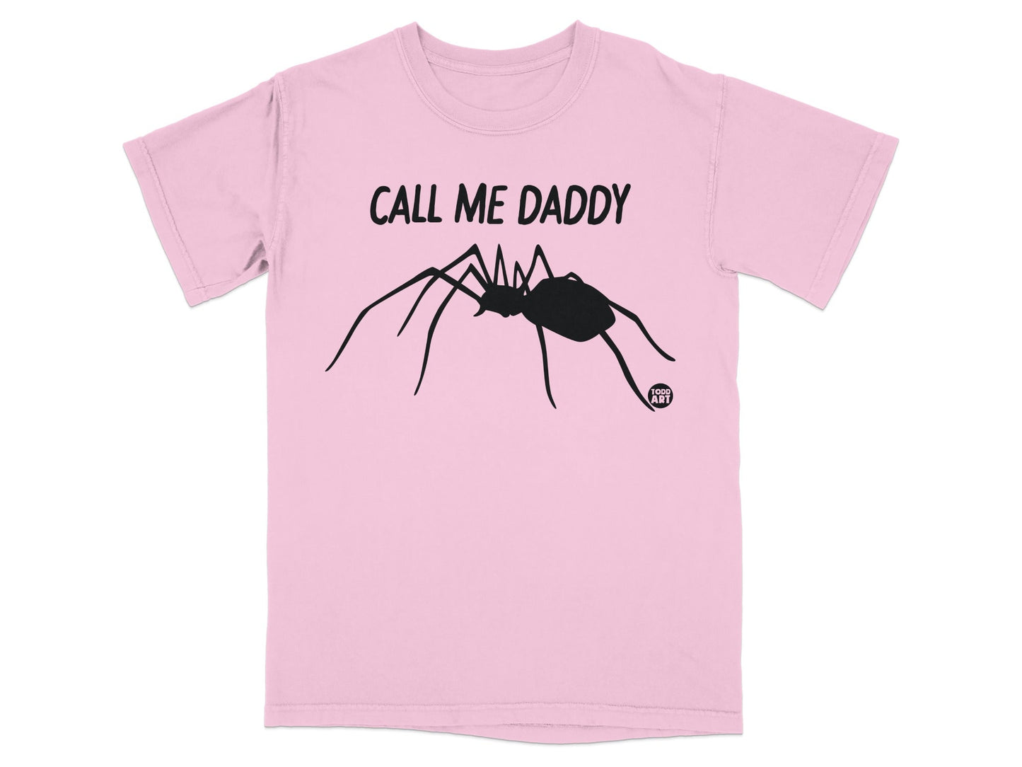 Call Me Daddy Spider Graphics Tee Shirt