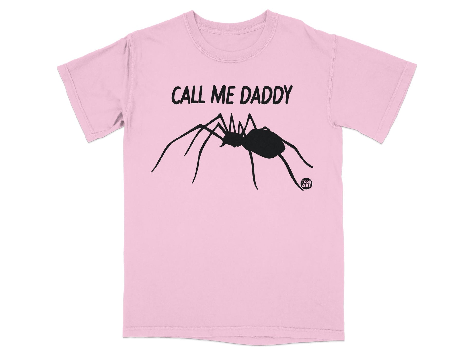 Call Me Daddy Spider Graphics Tee Shirt