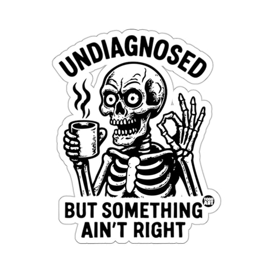 UNDIAGNOSED BUT SOMETHING AIN'T RIGHT product type