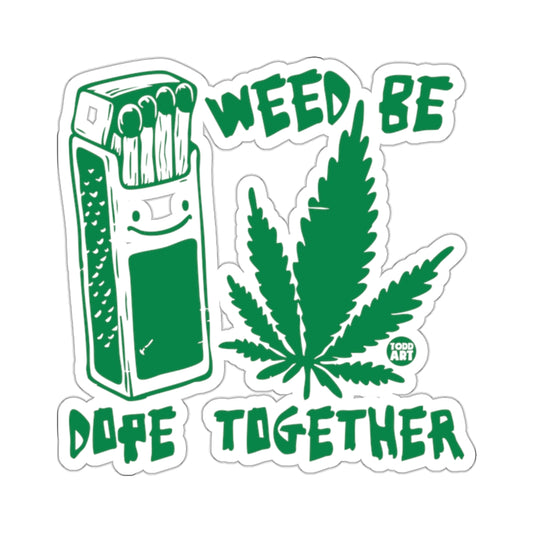 Happy Matchbox Cannabis Leaf Dope Together Quote product type