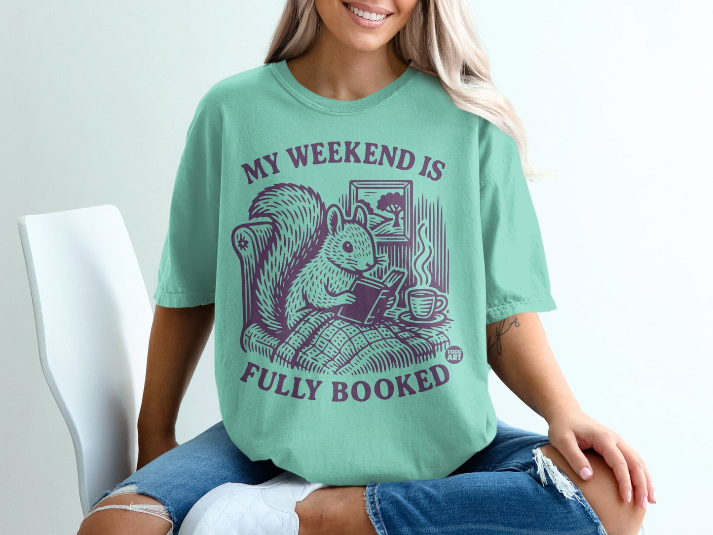 My Weekend is Fully Booked Graphic T-shirt