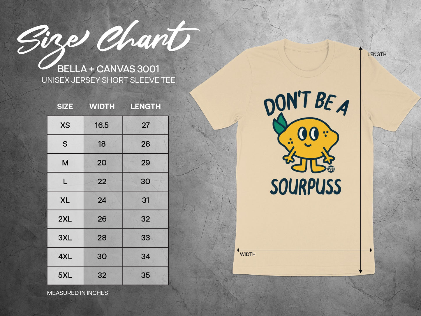 Don't Be a Sourpuss Unisex Jersey Short Sleeve Tee product