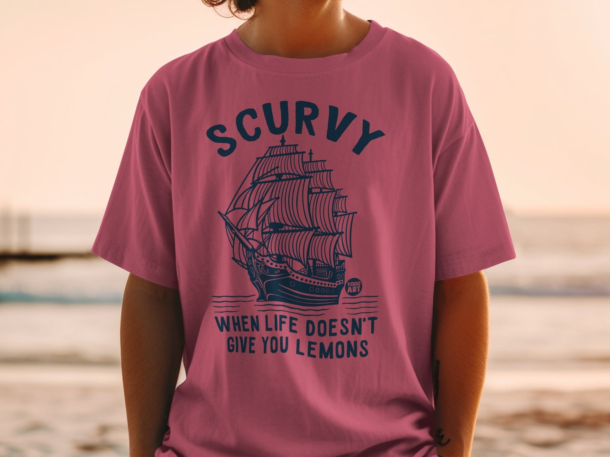 Scurvy When Life Doesn't Give You Lemons T-Shirt