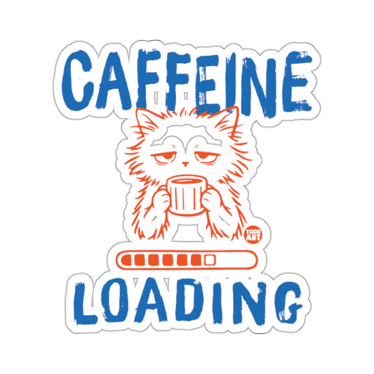 Caffeine Loading Cat Coffee Mug Todd Art Design 