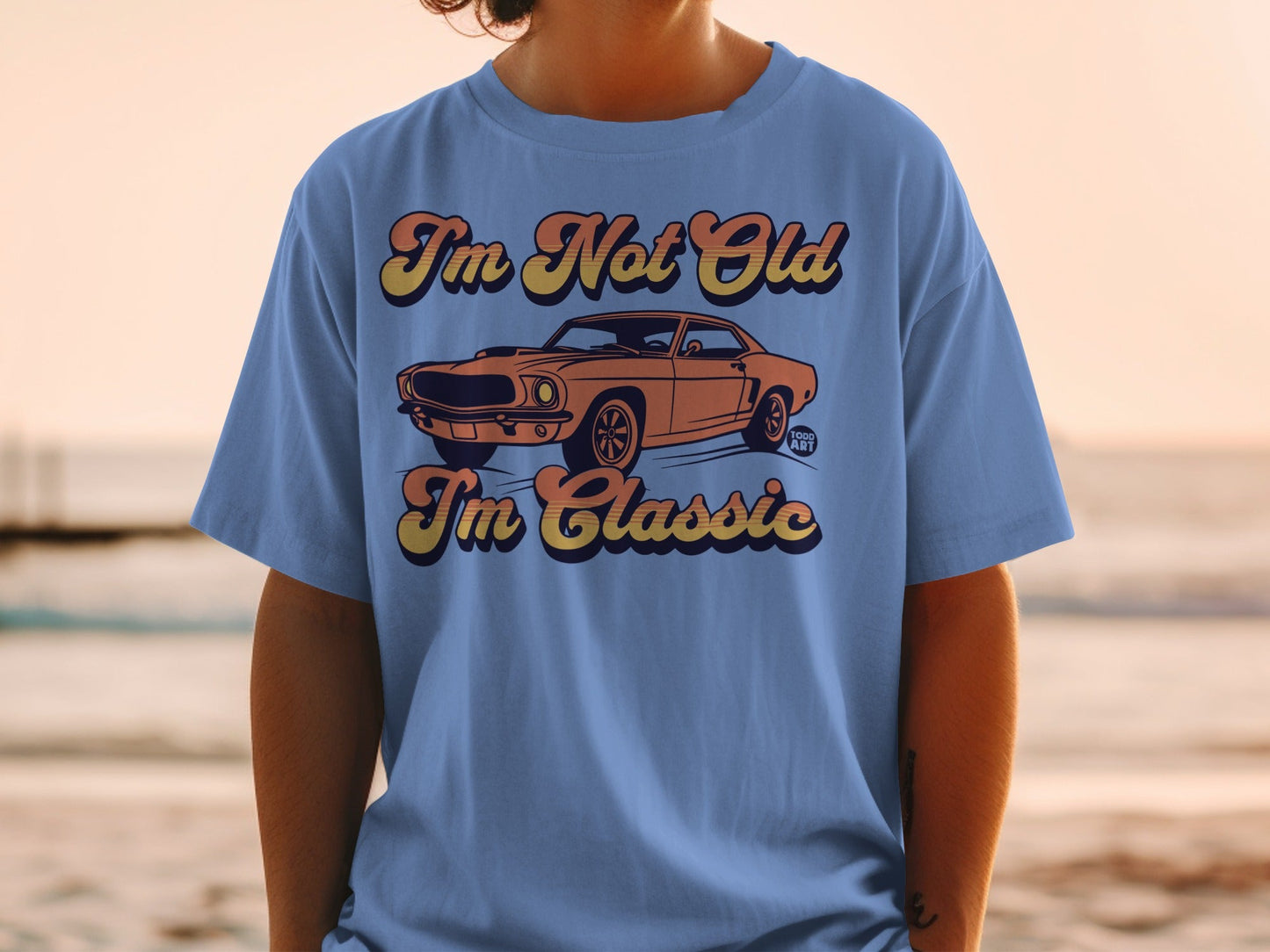 I'm Not Old I'm Classic Vintage Car T-shirt