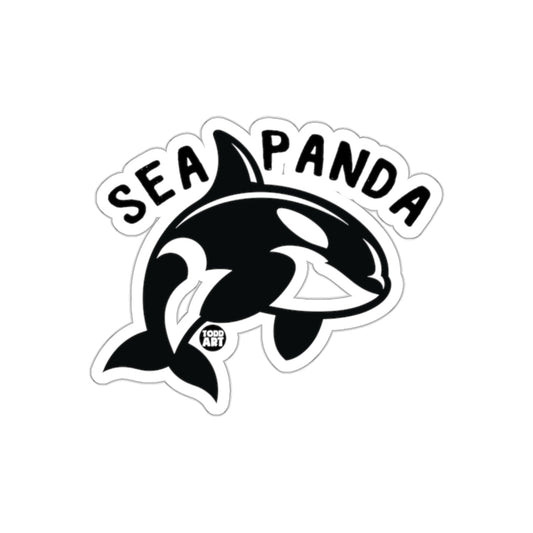 Sea Panda Todd Art Orca Killer Whale Design Sticker