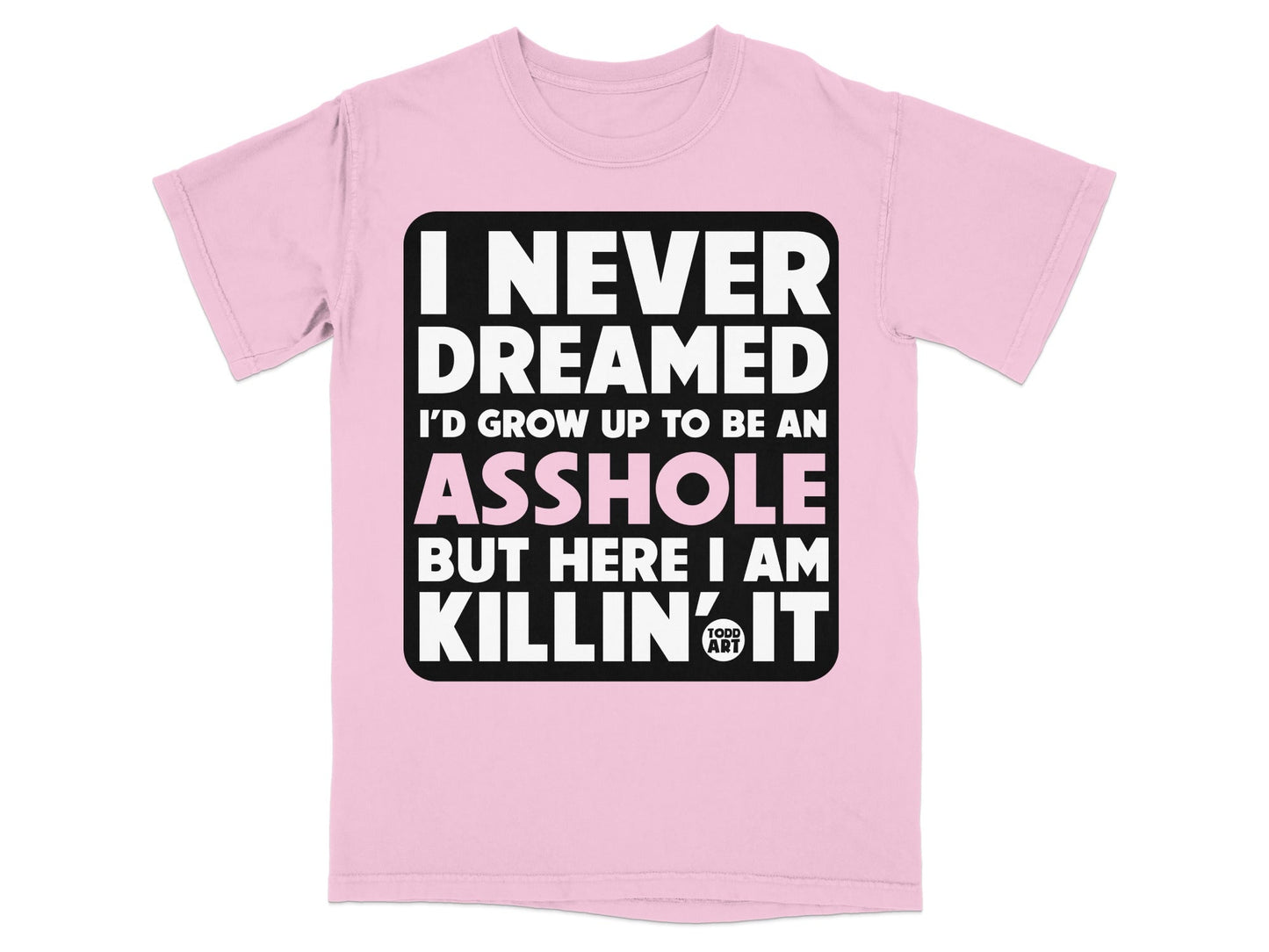 I Never Dreamed Grow Up Be An Asshole T-shirt