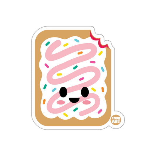Happy Frosted Dessert with Sprinkles Sticker