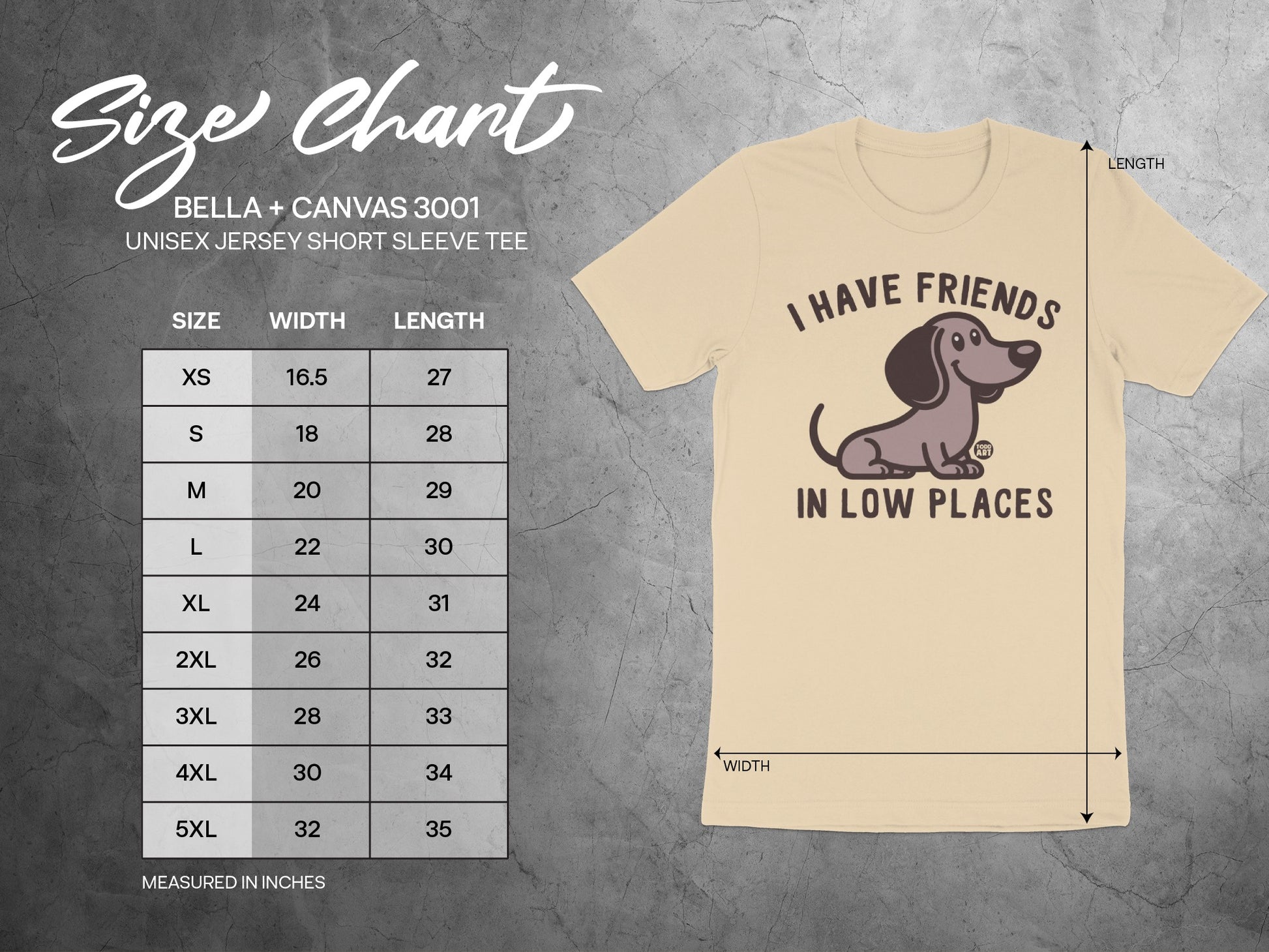 I Have Friends in Low Places Unisex Jersey Short Sleeve Tee product