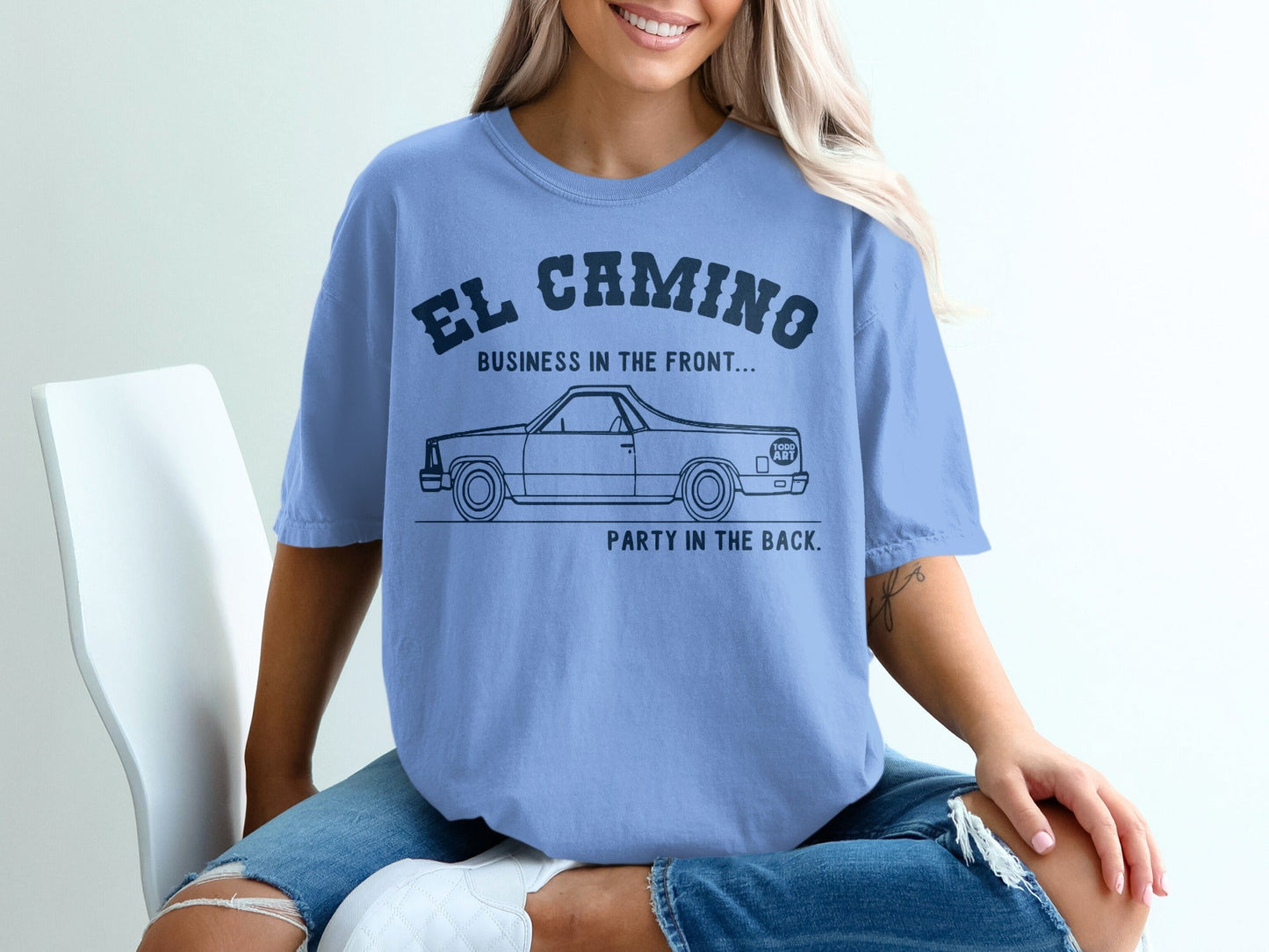 El Camino Business In The Front Party In The Back Shirt